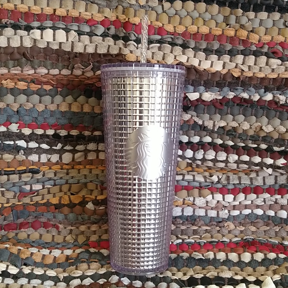 Starbucks 2020 Holiday Grid Disco Cold Tumbler